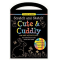 Cute & Cuddly Trace-Along Scratch & Sketch Kit